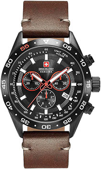 Швейцарские наручные  мужские часы Swiss military hanowa 06-4318.13.007. Коллекция Challenger Pro