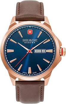 Швейцарские наручные  мужские часы Swiss military hanowa 06-4346.02.003. Коллекция Day Date Classic