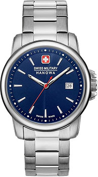 Швейцарские наручные  мужские часы Swiss military hanowa 06-5230.7.04.003. Коллекция Swiss Recruit II