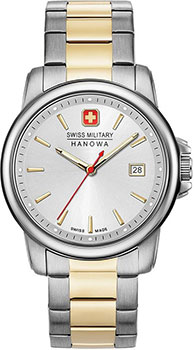 Швейцарские наручные  мужские часы Swiss military hanowa 06-5230.7.55.001. Коллекция Swiss Recruit II