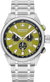Швейцарские наручные  мужские часы Swiss military hanowa 06-5322.04.006. Коллекция Platoon Chrono