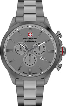 Швейцарские наручные  мужские часы Swiss military hanowa 06-5332.30.009. Коллекция Chrono Classic II