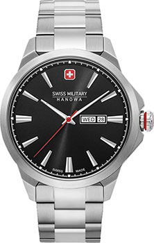 Швейцарские наручные  мужские часы Swiss military hanowa 06-5346.04.007. Коллекция Day Date Classic