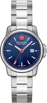 Швейцарские наручные  женские часы Swiss military hanowa 06-7230.7.04.003. Коллекция Swiss Recruit Lady II