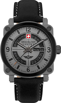 Швейцарские наручные  мужские часы Swiss military hanowa SMWGB2101140. Коллекция Aerograph Night Vision