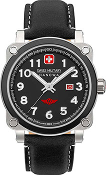 Швейцарские наручные  мужские часы Swiss military hanowa SMWGB2101302. Коллекция Aerograph Night Vision