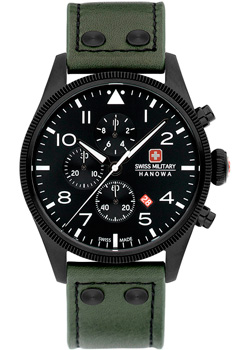 Швейцарские наручные  мужские часы Swiss military hanowa SMWGC0000430. Коллекция Thunderbolt Chrono