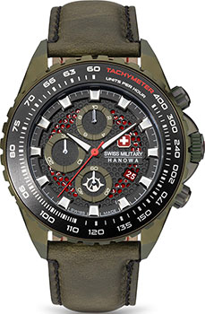 Швейцарские наручные  мужские часы Swiss military hanowa SMWGC2102290. Коллекция Iguana