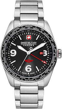 Швейцарские наручные  мужские часы Swiss military hanowa SMWGH2100904. Коллекция City Hawk