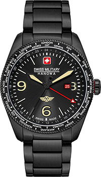Швейцарские наручные  мужские часы Swiss military hanowa SMWGH2100930. Коллекция City Hawk