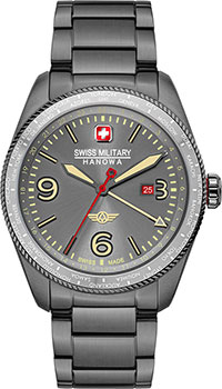 Швейцарские наручные  мужские часы Swiss military hanowa SMWGH2100940. Коллекция City Hawk