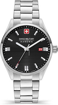 Швейцарские наручные  мужские часы Swiss military hanowa SMWGH2200101. Коллекция Roadrunner