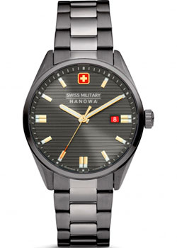 Швейцарские наручные  мужские часы Swiss military hanowa SMWGH2200141. Коллекция Roadrunner