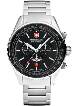 Швейцарские наручные  мужские часы Swiss military hanowa SMWGI0000303. Коллекция Afterburn Chrono