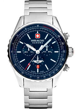 Швейцарские наручные  мужские часы Swiss military hanowa SMWGI0000304. Коллекция Afterburn Chrono
