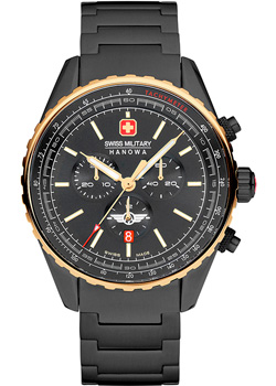 Швейцарские наручные  мужские часы Swiss military hanowa SMWGI0000341. Коллекция Afterburn Chrono