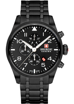 Швейцарские наручные  мужские часы Swiss military hanowa SMWGI0000431. Коллекция Thunderbolt Chrono