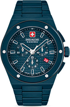 Швейцарские наручные  мужские часы Swiss military hanowa SMWGI0002281. Коллекция Sidewinder Ceramic