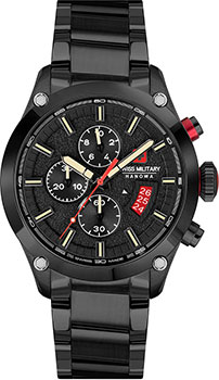 Швейцарские наручные  мужские часы Swiss military hanowa SMWGI2101431. Коллекция Blackbird