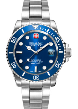 Swiss military hanowa Швейцарские наручные  мужские часы Swiss military hanowa SMWGL0006304. Коллекция Sealord