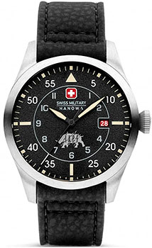 Швейцарские наручные  мужские часы Swiss military hanowa SMWGN0001201. Коллекция Lead Ranger