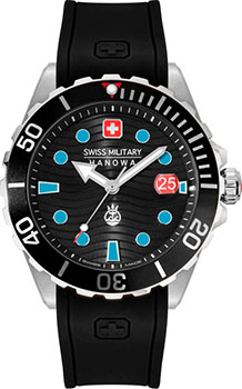 Швейцарские наручные  мужские часы Swiss military hanowa SMWGN2200303. Коллекция Offshore Diver II