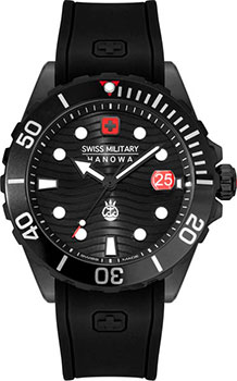 Швейцарские наручные  мужские часы Swiss military hanowa SMWGN2200330. Коллекция Offshore Diver II