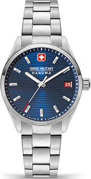 Швейцарские наручные  женские часы Swiss military hanowa SMWLH2200202. Коллекция Roadrunner