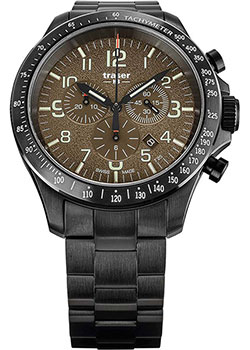 Швейцарские наручные  мужские часы Traser TR.109460. Коллекция Officer Pro
