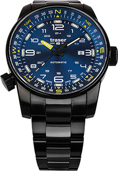 Швейцарские наручные  мужские часы Traser TR.109523. Коллекция Pathfinder