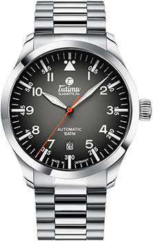 Наручные  мужские часы Tutima 6105-32. Коллекция Flieger
