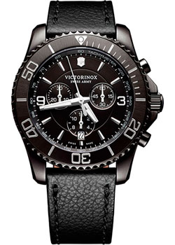 Швейцарские наручные  мужские часы Victorinox Swiss Army 241786. Коллекция Maverick Chrono