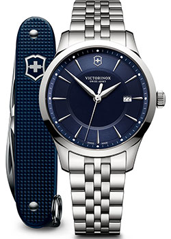 Швейцарские наручные  мужские часы Victorinox Swiss Army 241802.1. Коллекция Alliance