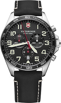 Швейцарские наручные  мужские часы Victorinox Swiss Army 241852. Коллекция Fieldforce Chrono