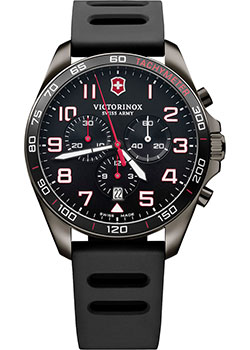 Швейцарские наручные  мужские часы Victorinox Swiss Army 241889. Коллекция Fieldforce Chrono