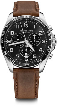 Швейцарские наручные  мужские часы Victorinox Swiss Army 241928. Коллекция Fieldforce Chrono
