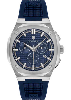 Швейцарские наручные  мужские часы Wainer WA.10200C. Коллекция Wall Street