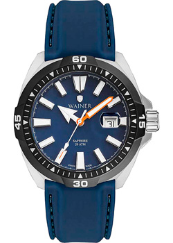 Швейцарские наручные  мужские часы Wainer WA.10922B. Коллекция Sport