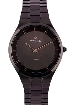 Швейцарские наручные  мужские часы Wainer WA.11084E. Коллекция Bach