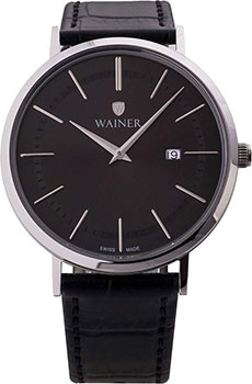 Швейцарские наручные  мужские часы Wainer WA.11120A. Коллекция Bach - фото 1