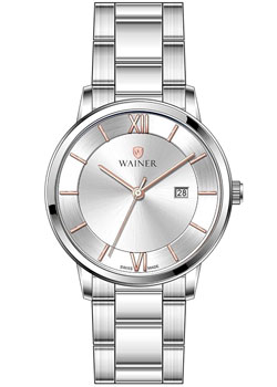 Швейцарские наручные  мужские часы Wainer WA.11170A. Коллекция Classic