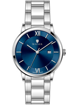 Швейцарские наручные  мужские часы Wainer WA.11170C. Коллекция Classic