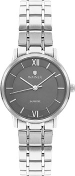 Швейцарские наручные  женские часы Wainer WA.11175B. Коллекция Classic