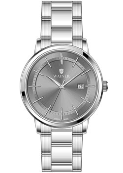 Швейцарские наручные  мужские часы Wainer WA.11180A. Коллекция Classic