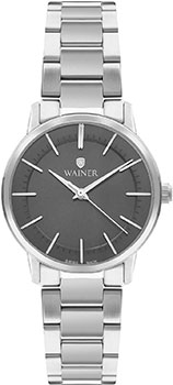 Швейцарские наручные  женские часы Wainer WA.11185A. Коллекция Classic