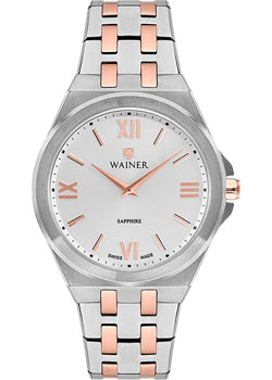 Швейцарские наручные  мужские часы Wainer WA.11599C. Коллекция Bach