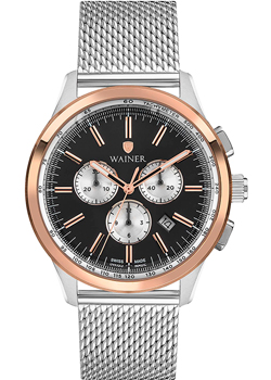 Швейцарские наручные  мужские часы Wainer WA.12340E. Коллекция Classic