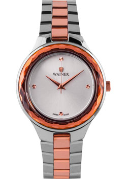 Швейцарские наручные  женские часы Wainer WA.18041A. Коллекция Venice