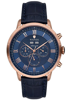 Швейцарские наручные  мужские часы Wainer WA.25055A. Коллекция Masters Edition