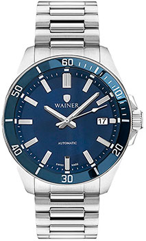 Швейцарские наручные  мужские часы Wainer WA.25540B. Коллекция Classic